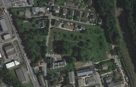 Chemin Saint-Vincent en 2017 avant construction